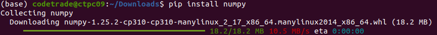 Install-Numpy-Library