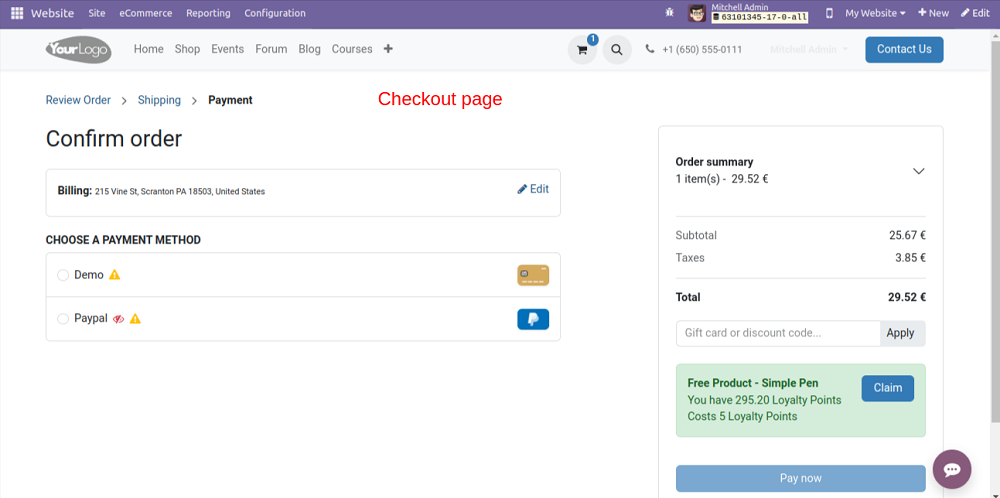 updated_checkout_page